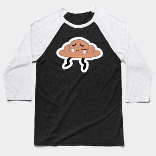 Sad Croissant Baseball T-Shirt